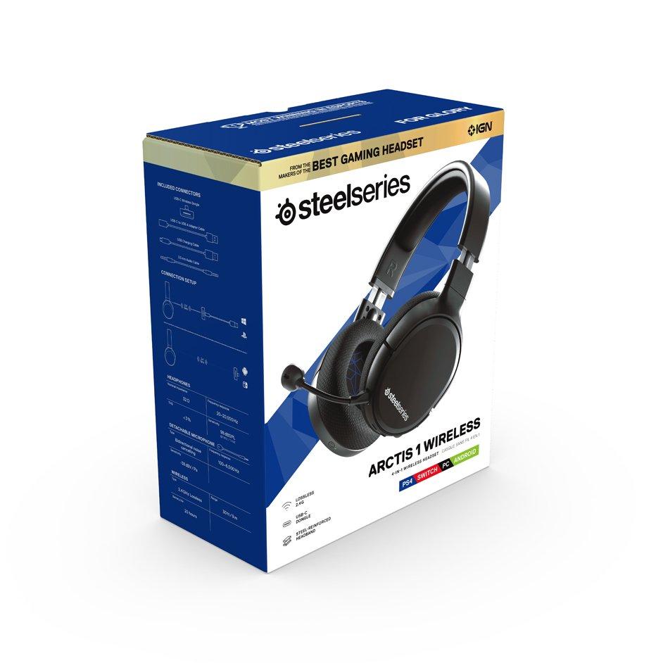 SteelSeries Arctis 1 Wireless Gaming Headset for PC