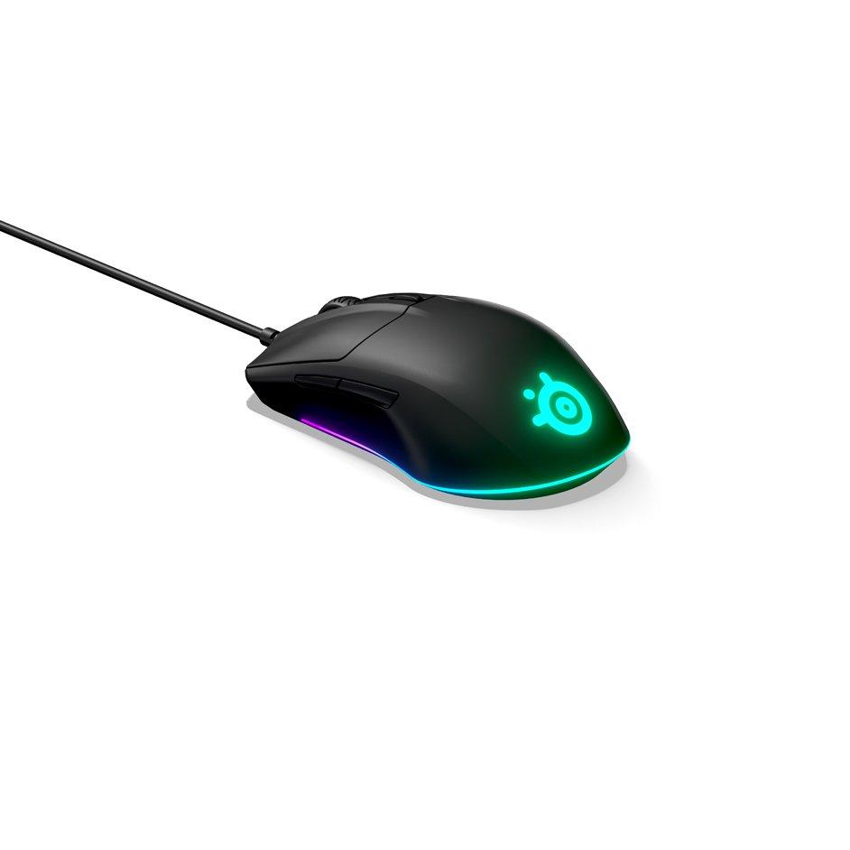 RGB Rival Optical Gaming Mouse 3 GameStop Steelseries Wired |