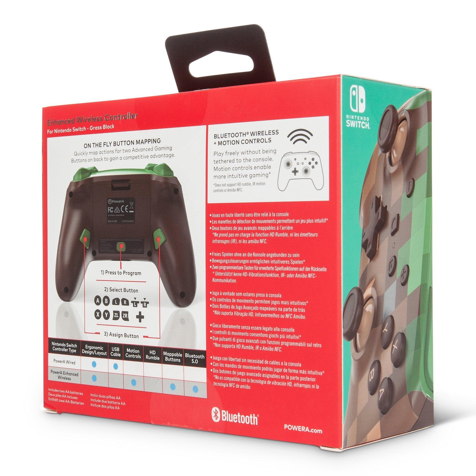 game controller required minecraft switch