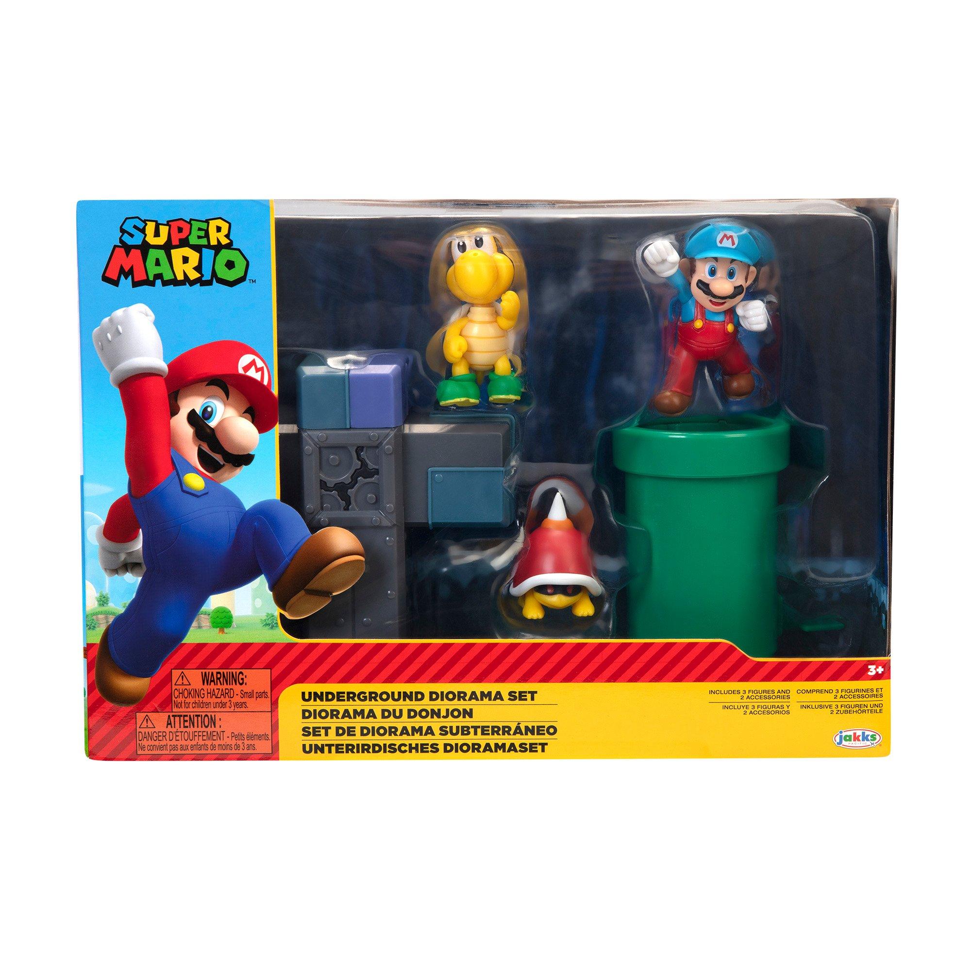 Super Mario Bros. Underground Diorama Set