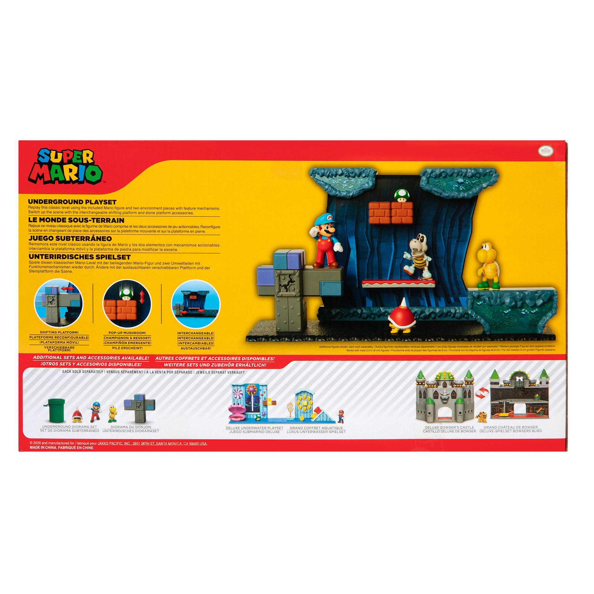 Super Mario Bros. Underground Playset GameStop