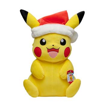 Pokemon Pikachu with Santa Hat Plush 24 in Only at GameStop