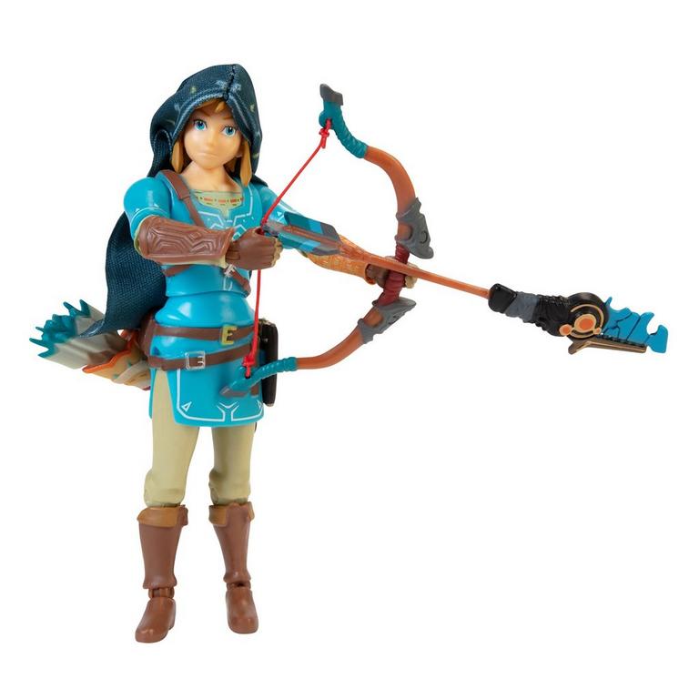 Jakks Pacific Legend of Zelda: Breath of the Wild Link Collector 4-in Action Figure GameStop Exclusive