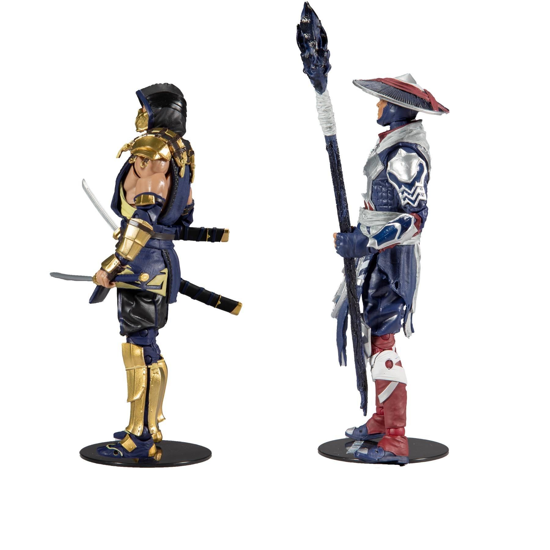 Mortal Kombat 11 Scorpion and Raiden Action Figure 2 Pack