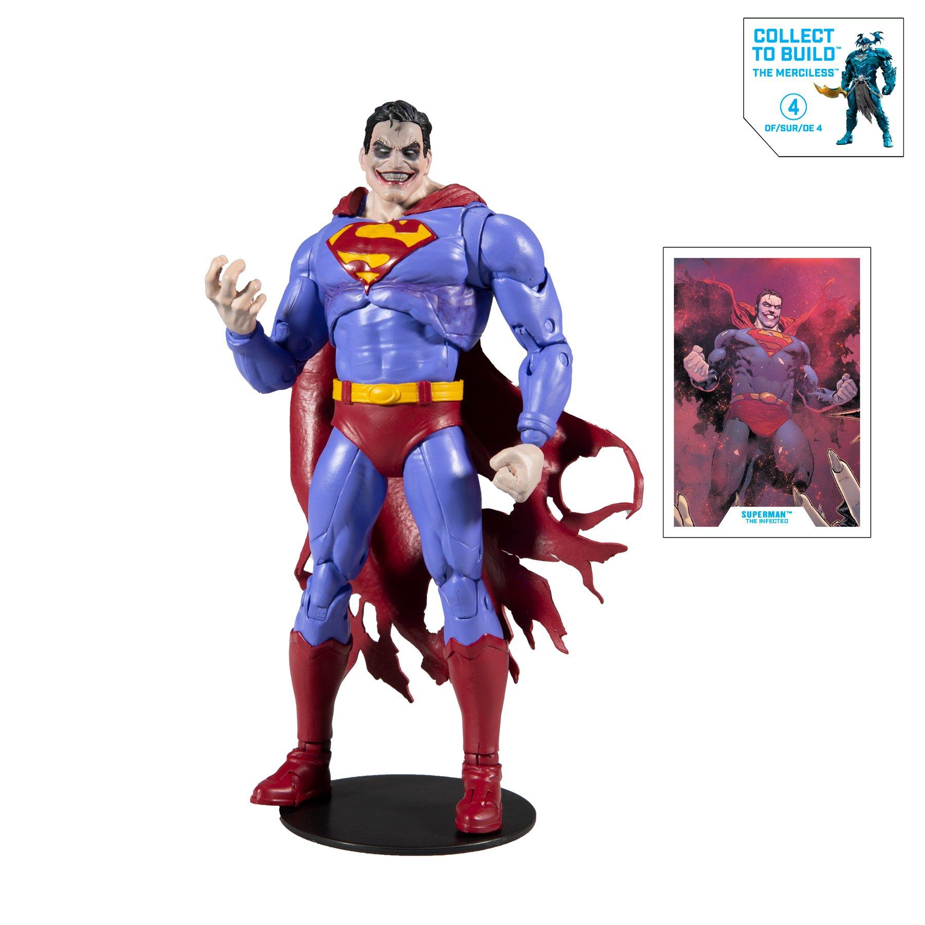 McFarlane Toys Batman/Superman (2019) Superman The Infected DC Multiverse Build-A 7-in Action Figure