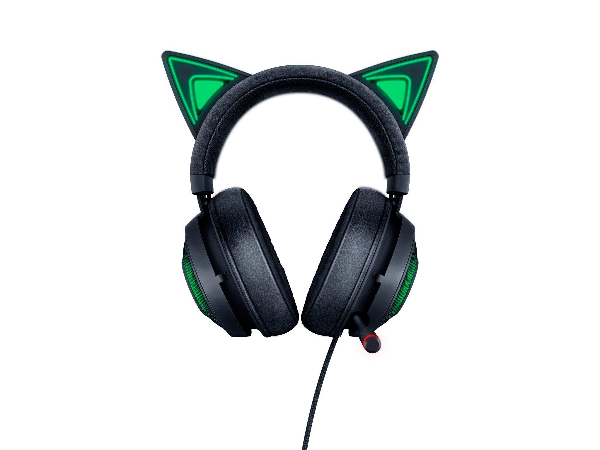 Razer Kraken Kitty Edition Wired Gaming Headset with Chroma RGB Black |  GameStop