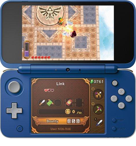 New Nintendo 2DS XL Hylian Shield Edition GameStop Exclusive