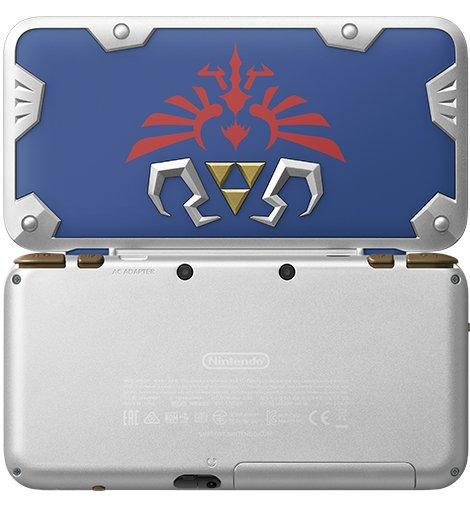 New Nintendo 2DS XL Hylian Shield Edition GameStop Exclusive