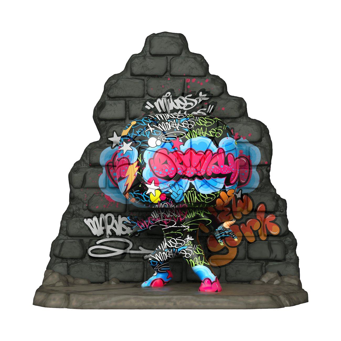 miles morales street art funko pop