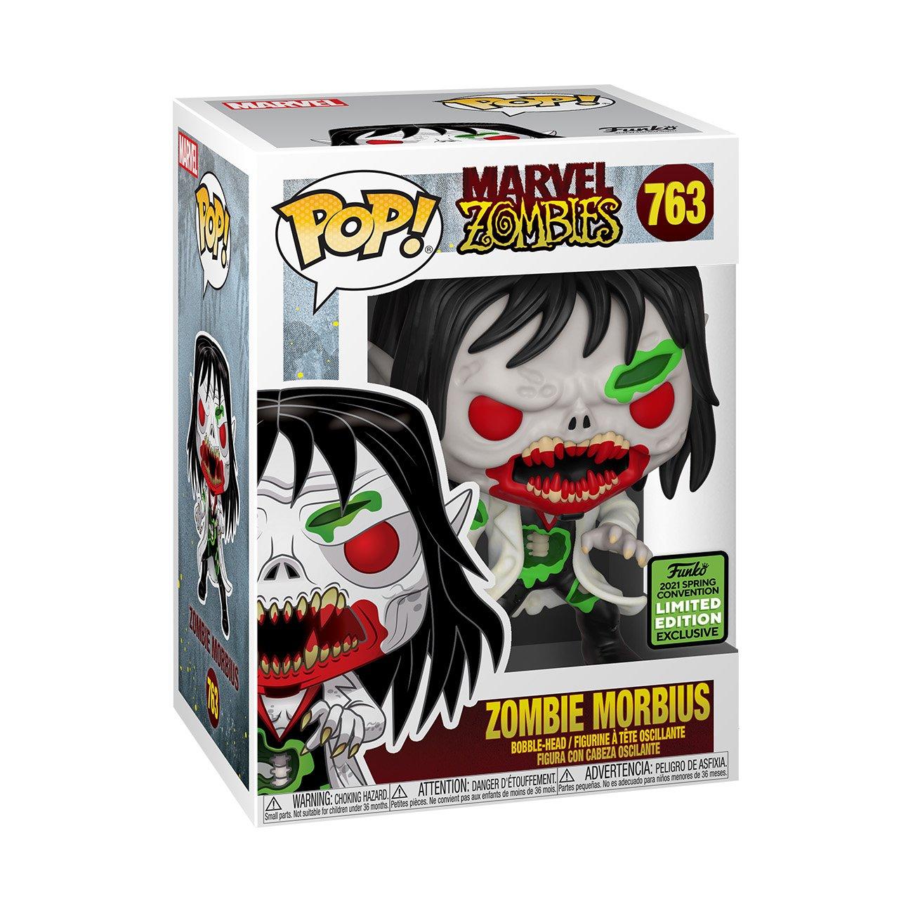 Funko POP! Marvel Zombies: Zombie Morbius  4-in Vinyl Figure GameStop Exclusive