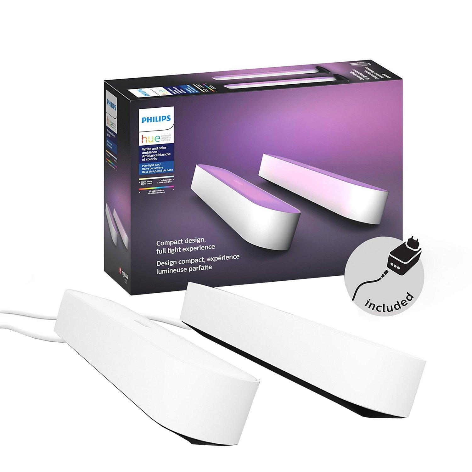 Philips Hue Play Light Bar Double Base Pack White
