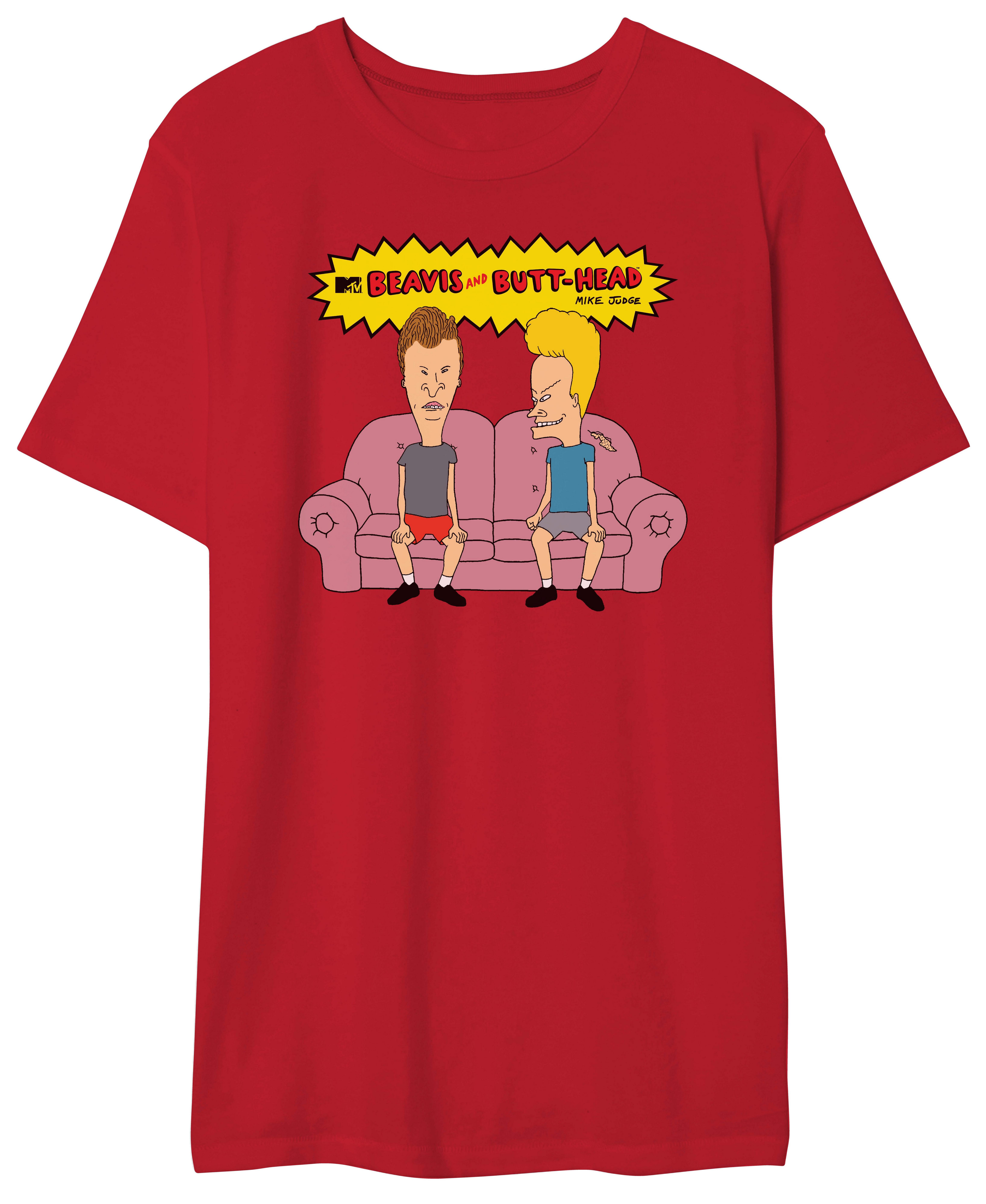 red mtv shirt