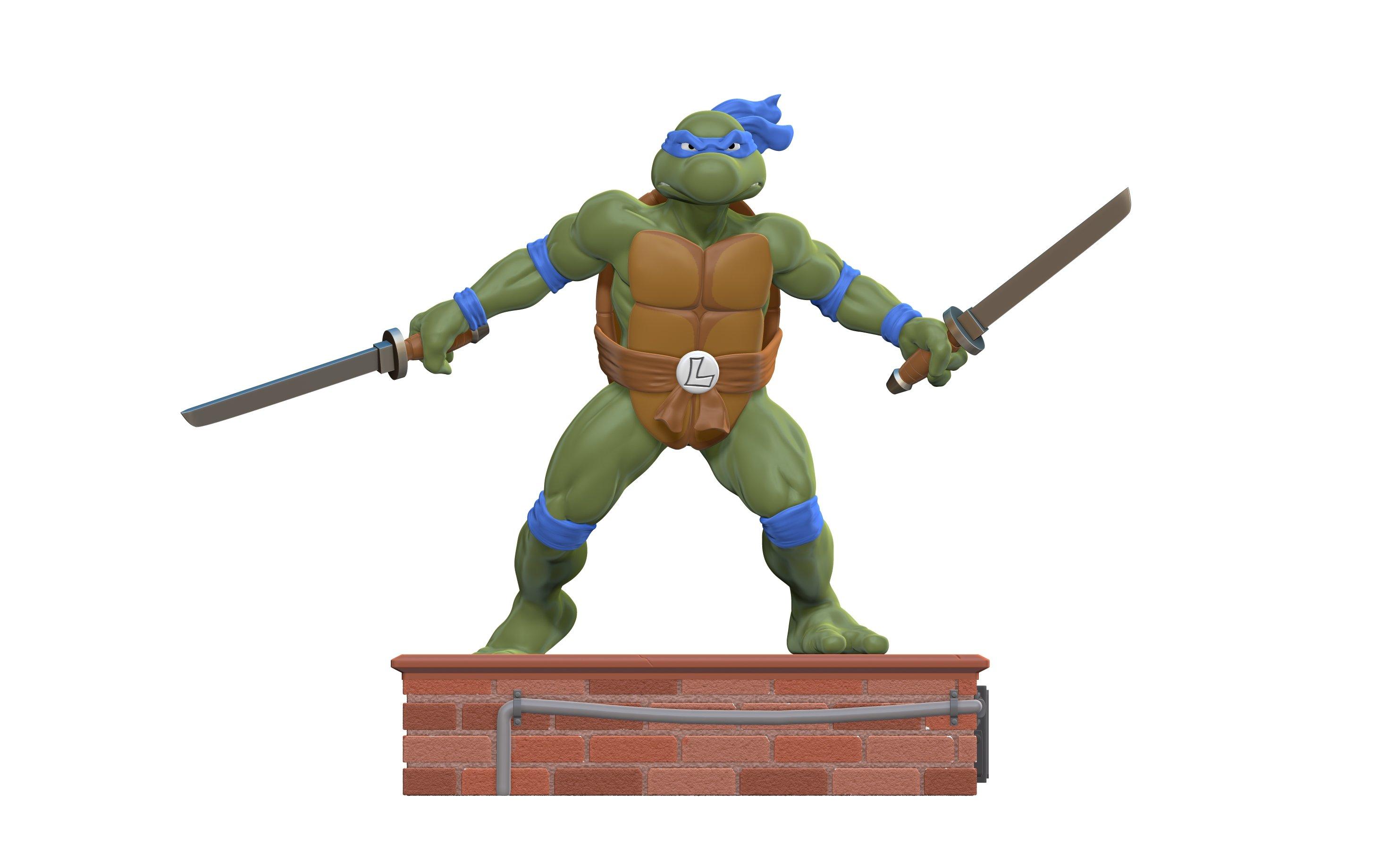 ninja turtles statues