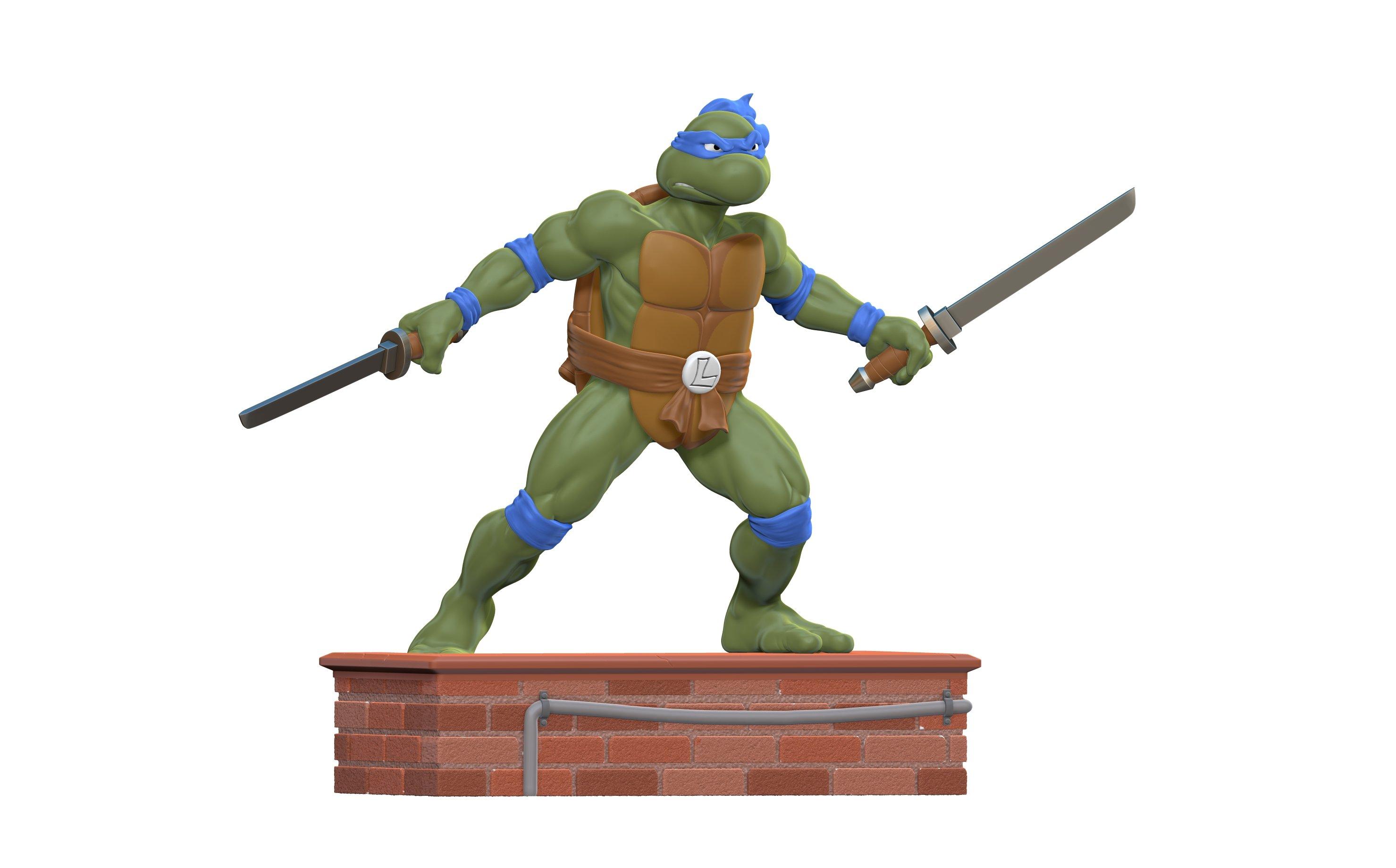ninja turtles statue