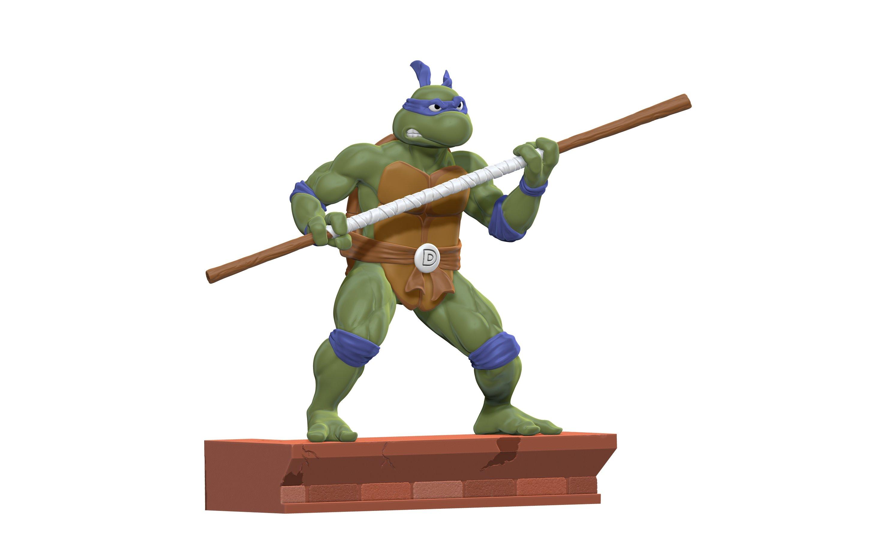 list item 2 of 8 PCS Collectibles Teenage Mutant Ninja Turtles Donatello Collectible 7.5-in Statue