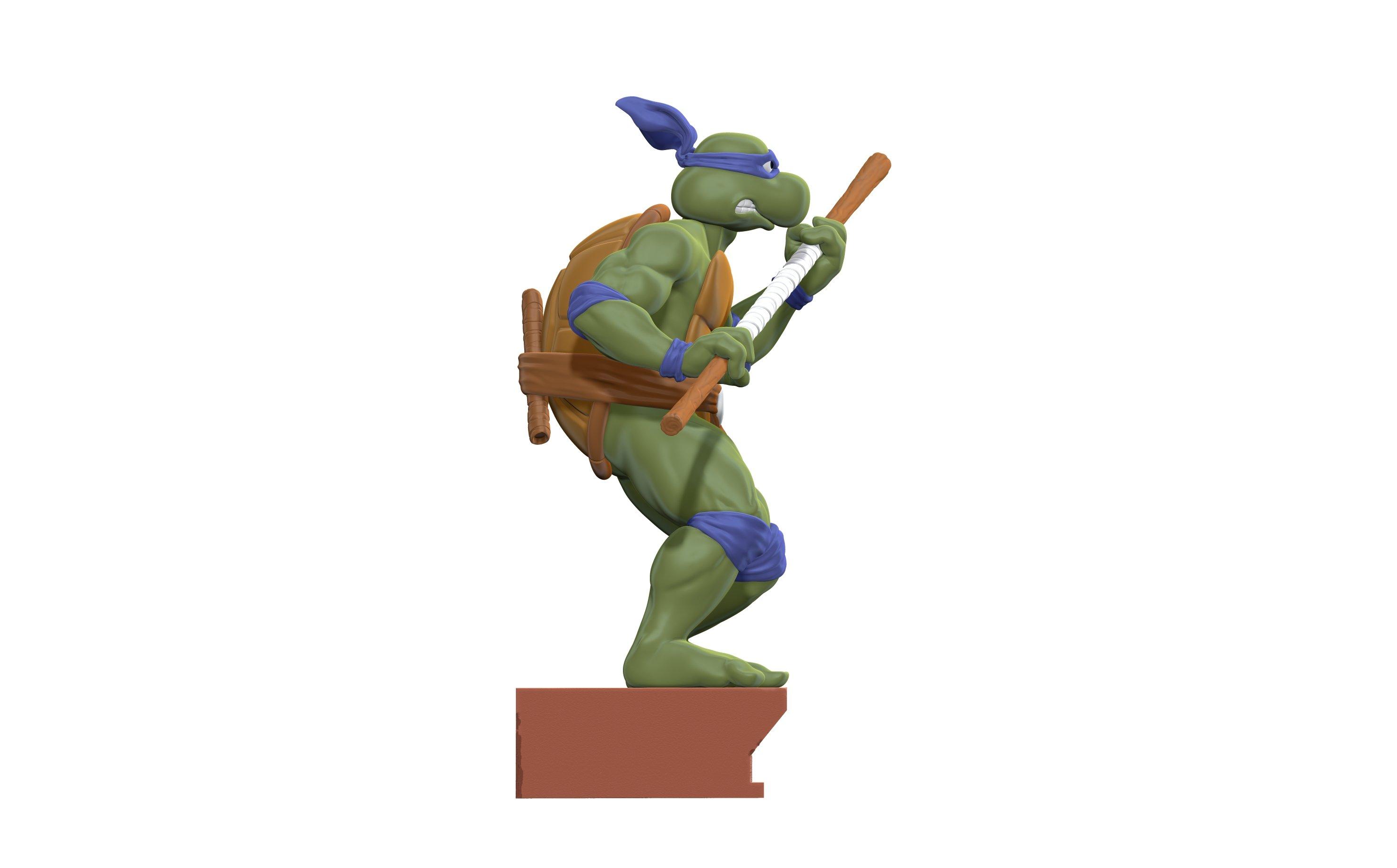 list item 3 of 8 PCS Collectibles Teenage Mutant Ninja Turtles Donatello Collectible 7.5-in Statue