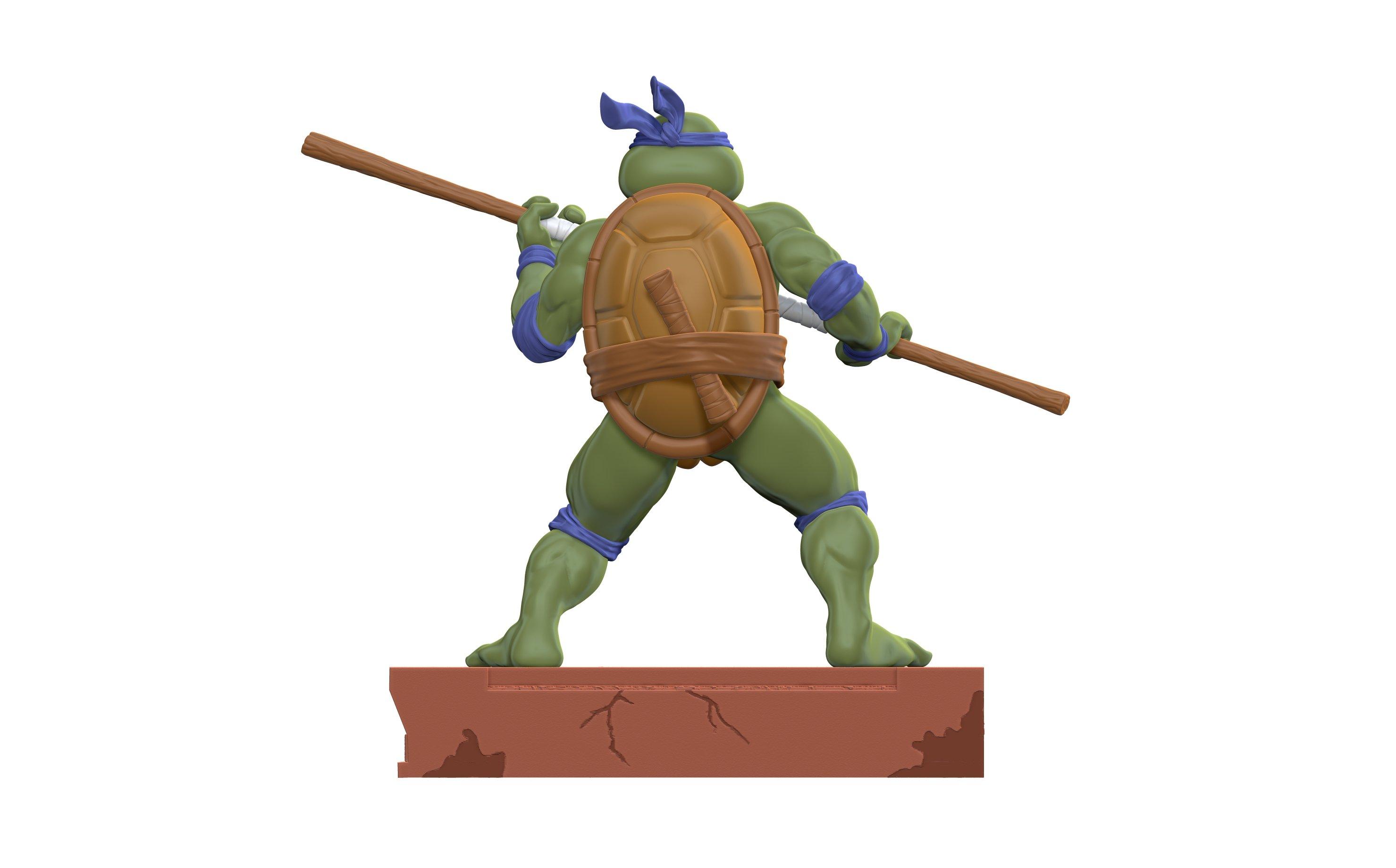 list item 5 of 8 PCS Collectibles Teenage Mutant Ninja Turtles Donatello Collectible 7.5-in Statue