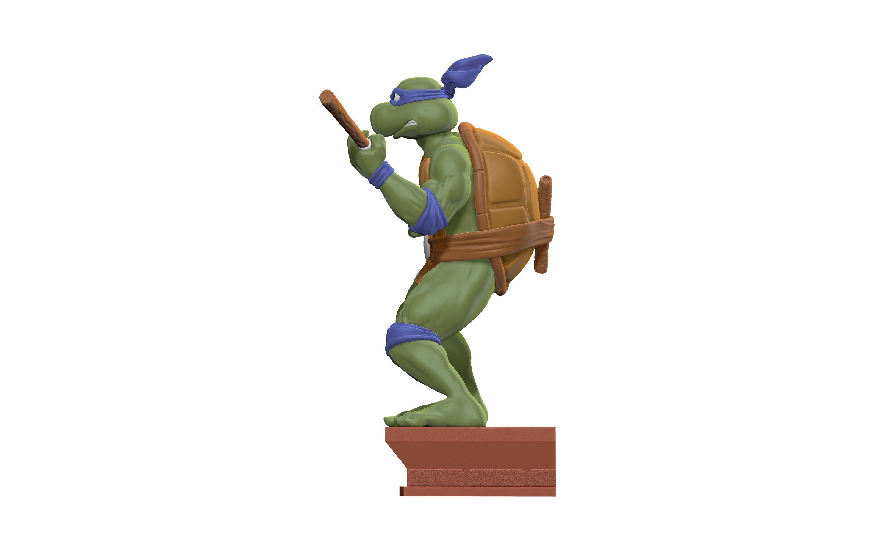 list item 8 of 8 PCS Collectibles Teenage Mutant Ninja Turtles Donatello Collectible 7.5-in Statue