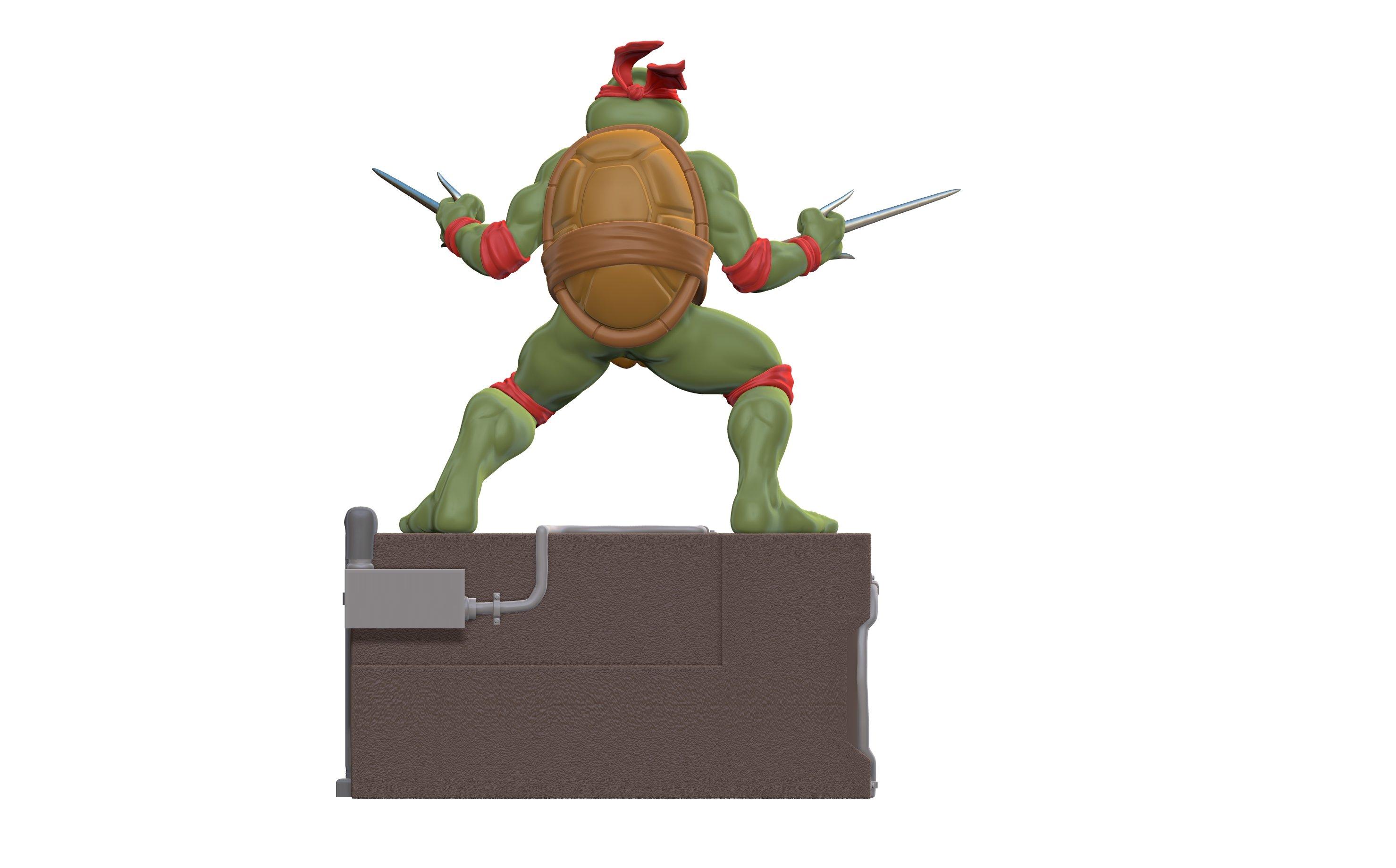 list item 6 of 8 PCS Collectibles Teenage Mutant Ninja Turtles Raphael Collectible 10-in Statue