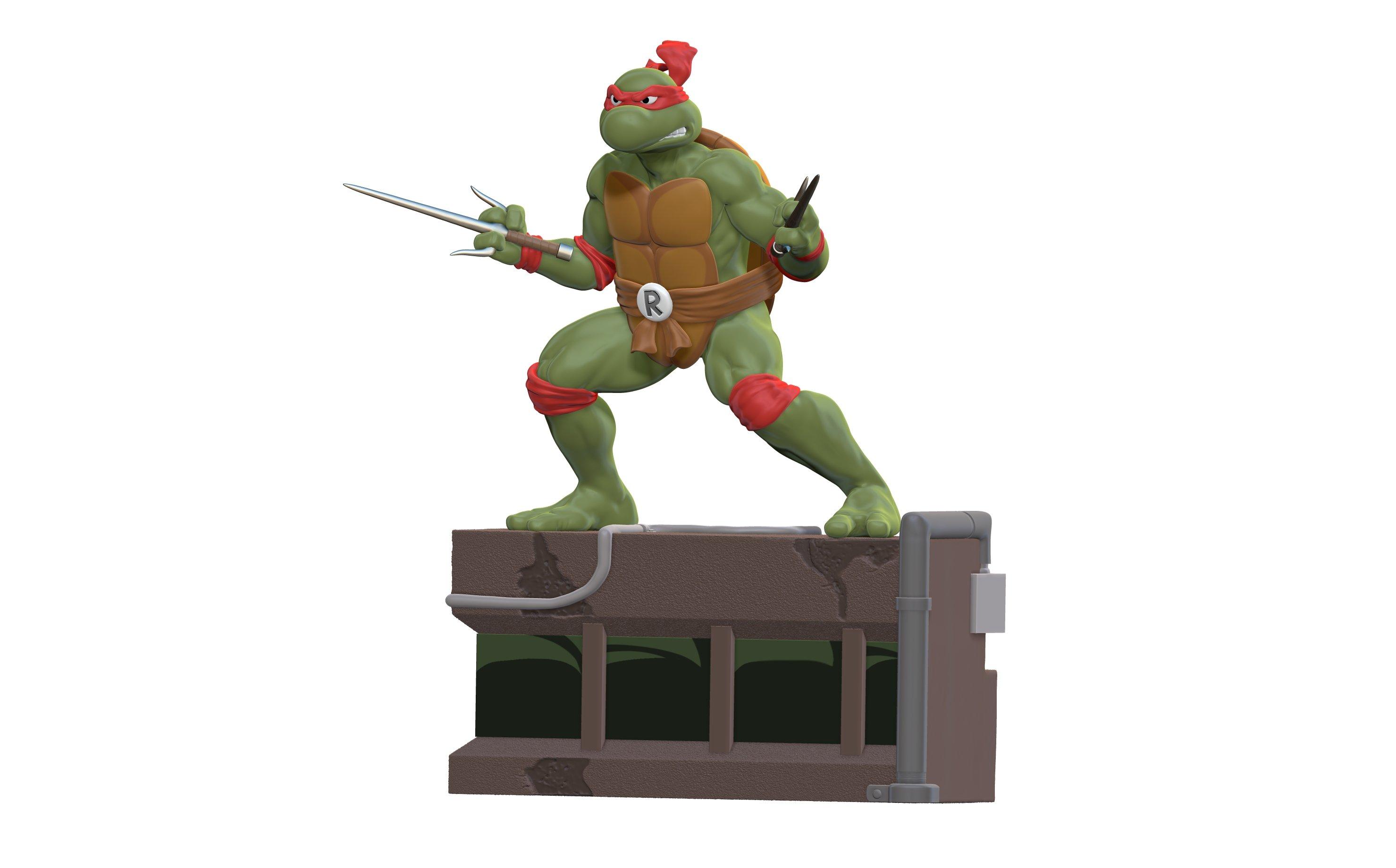 PCS Collectibles Teenage Mutant Ninja Turtles Raphael Collectible 10-in Statue