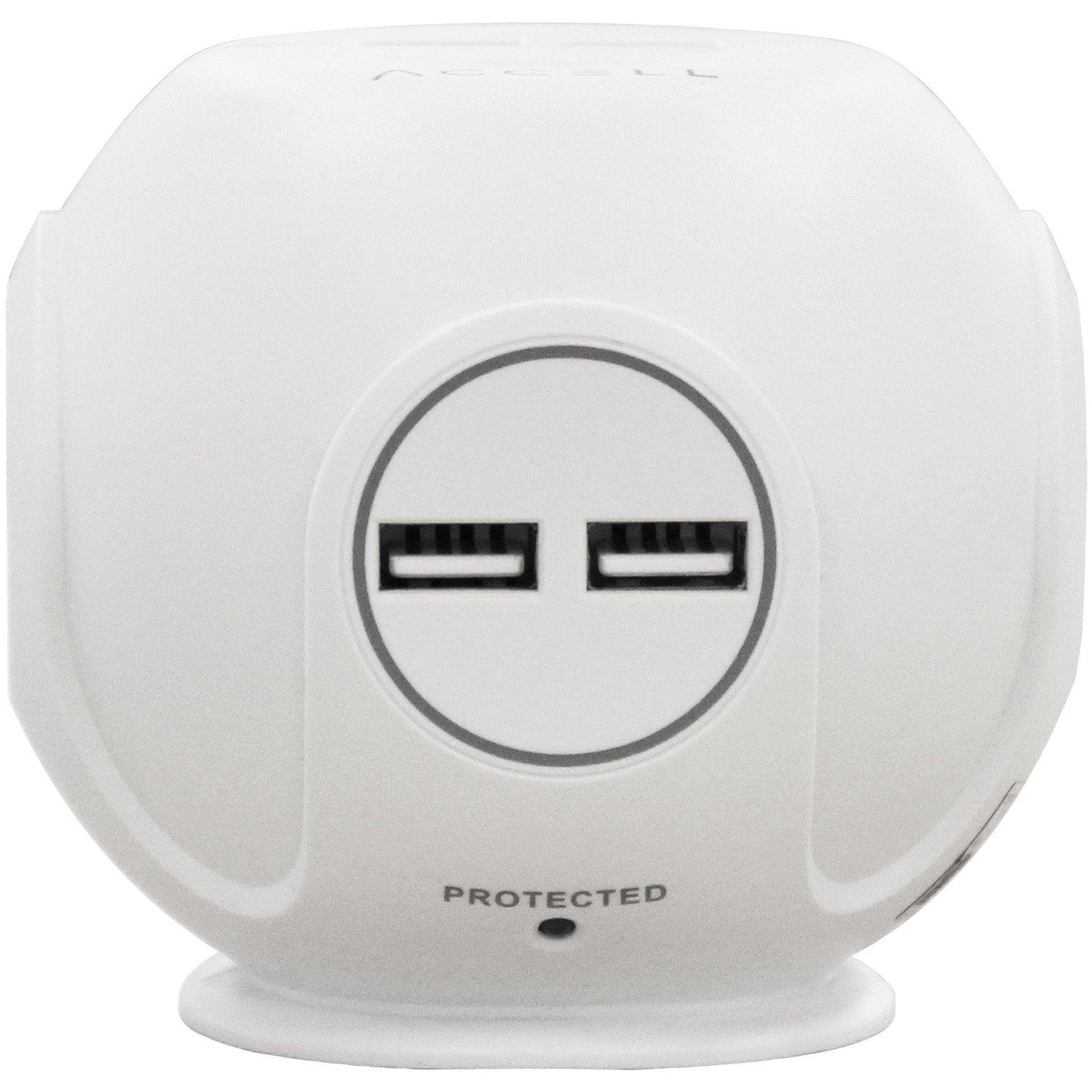 list item 2 of 5 Power Cutie White Compact Surge Protector