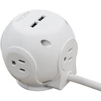 list item 4 of 5 Power Cutie Red Compact Surge Protector