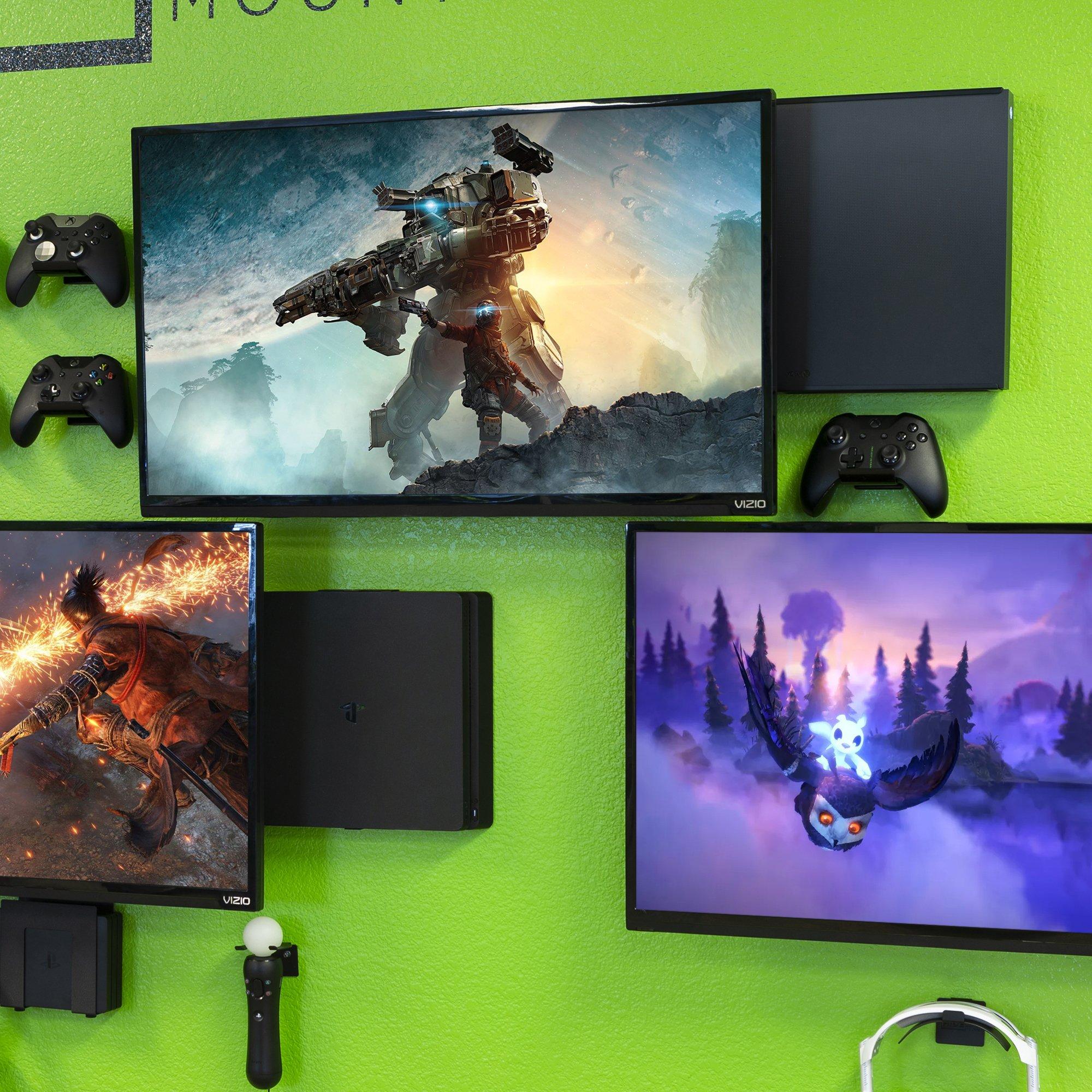 mounting xbox one on wall