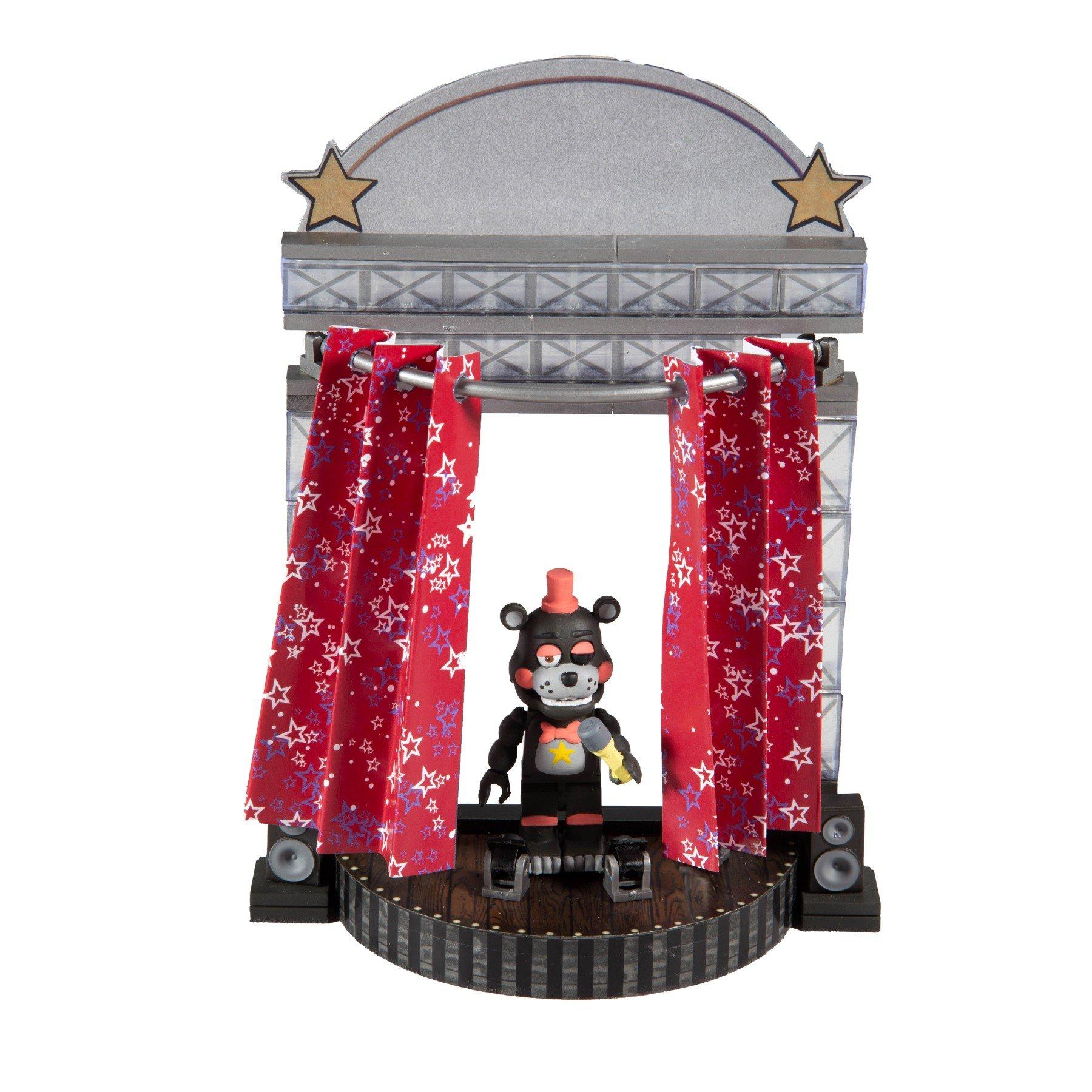 Five Nights at Freddy's Star Curtain Stage Small Construction Set