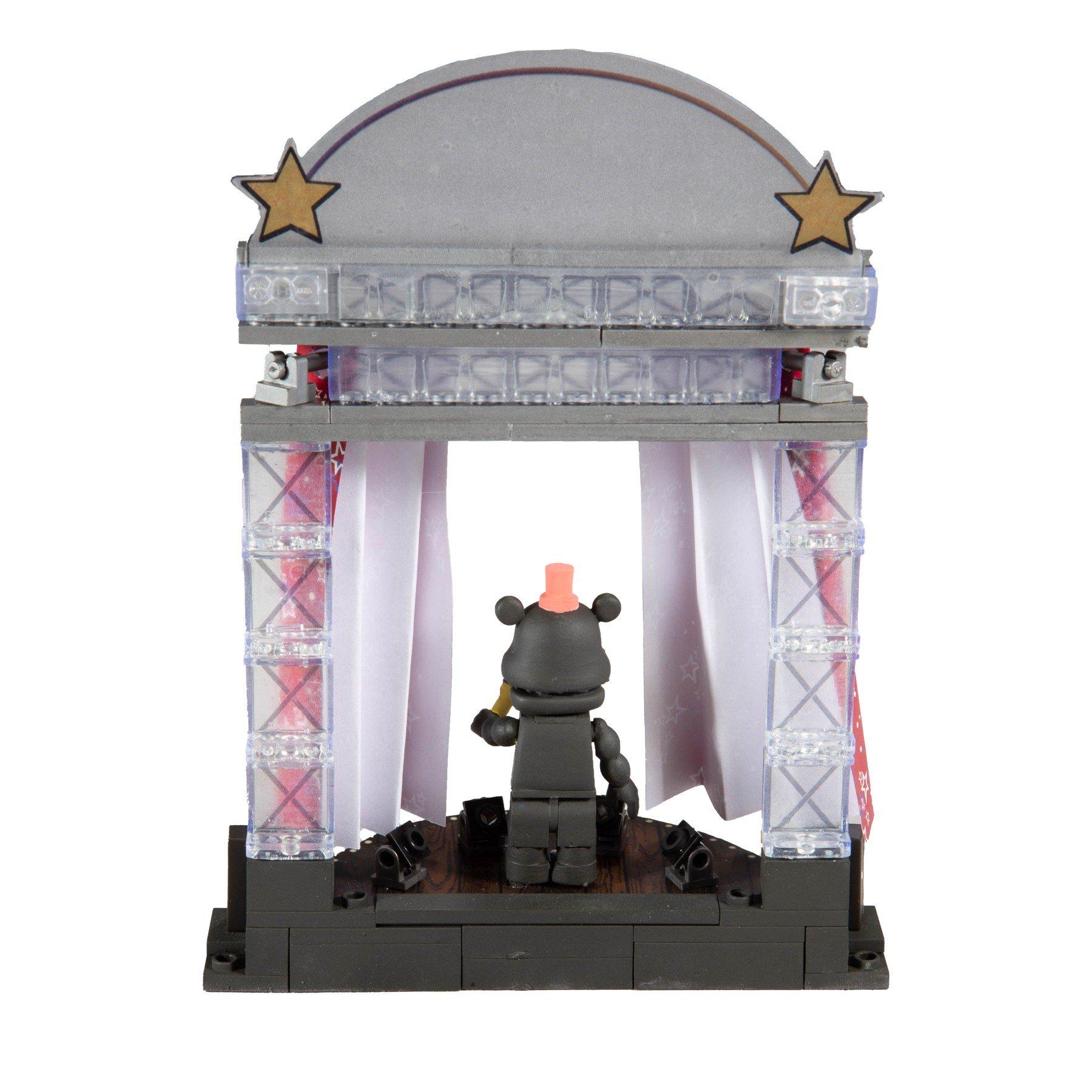 list item 3 of 4 Five Nights at Freddy's Star Curtain Stage Small Construction Set