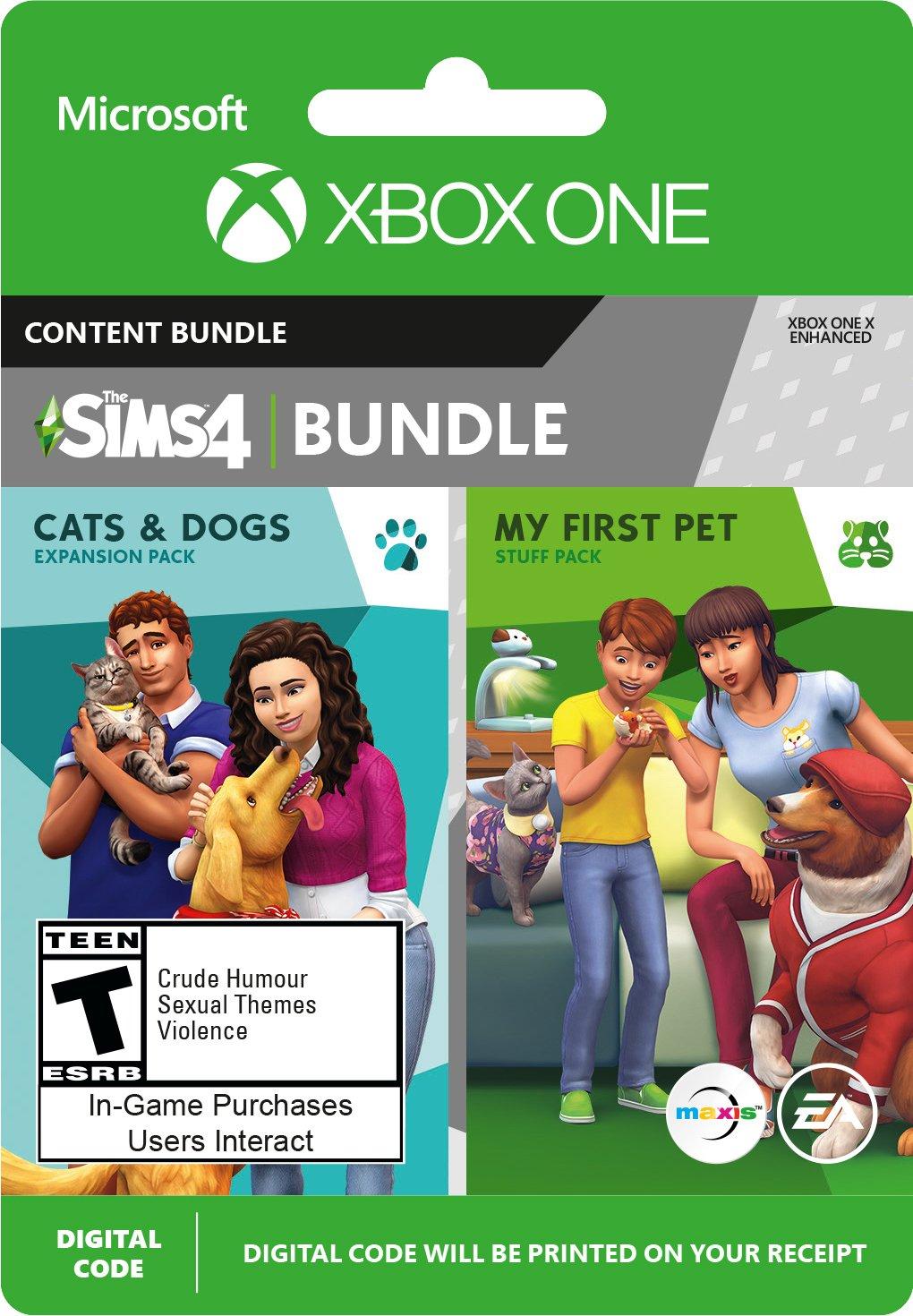 The Sims 4 Plus Cats and Dogs Bundle (PS4) 