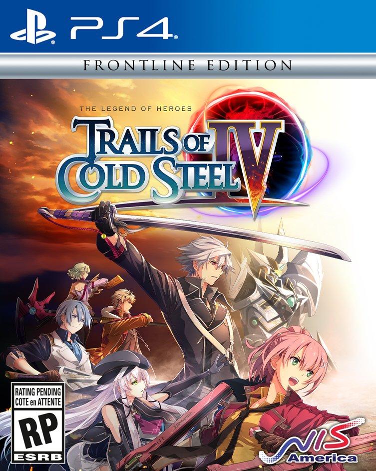 The Legend Of Heroes Trails Of Cold Steel Iv Frontline Edition Playstation 4 Gamestop