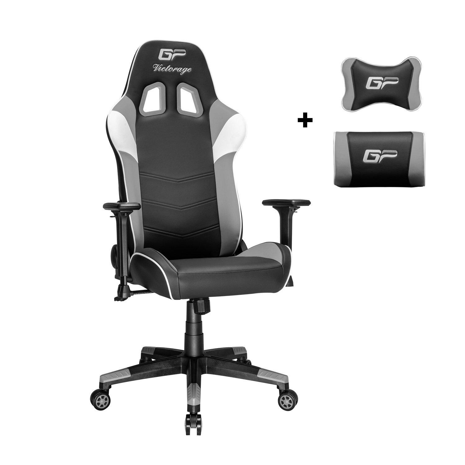 Gp01 99 Usa Gray Racing Seat Design Gaming Chair Gamestop