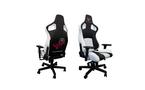 VC03-09-VIG White Delta VC Series Premium PU Leather Gaming Chair