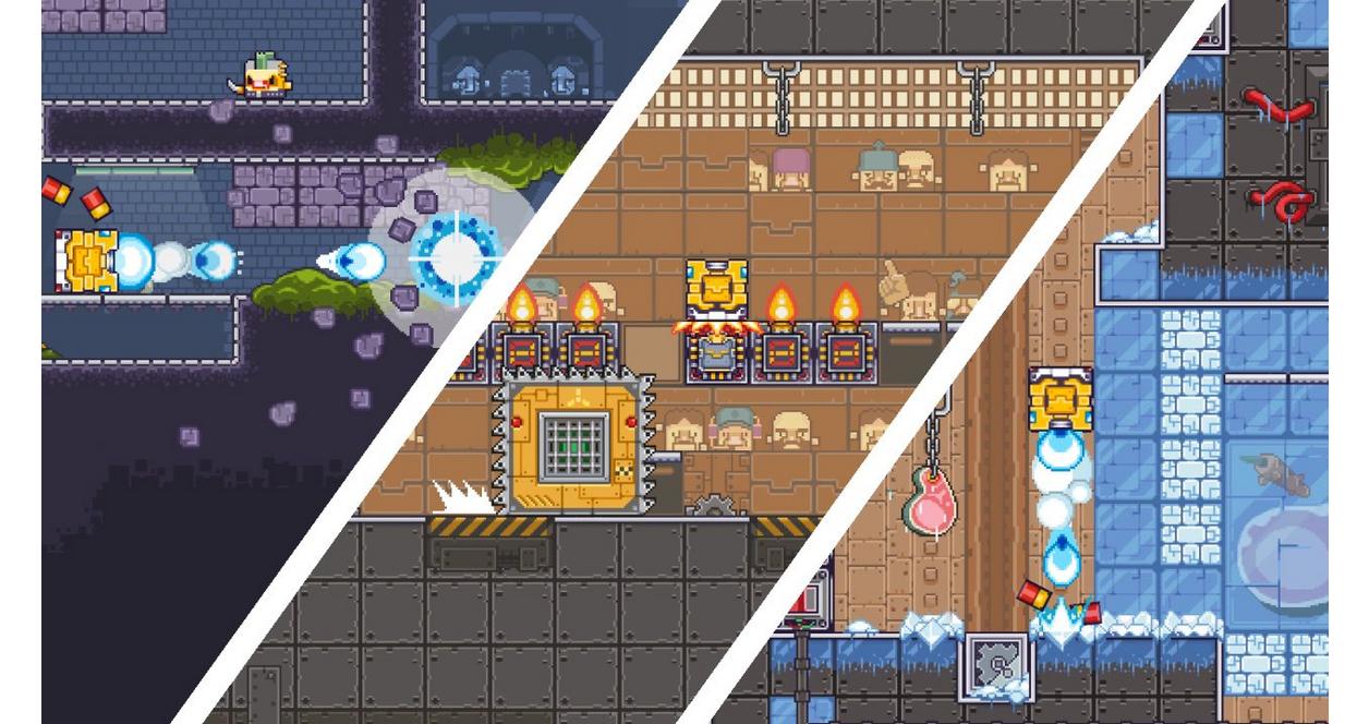 Gunbrick Switch スイッチ ガンブリック Gunbrick: Reloaded (Switch) – Limited Run Games