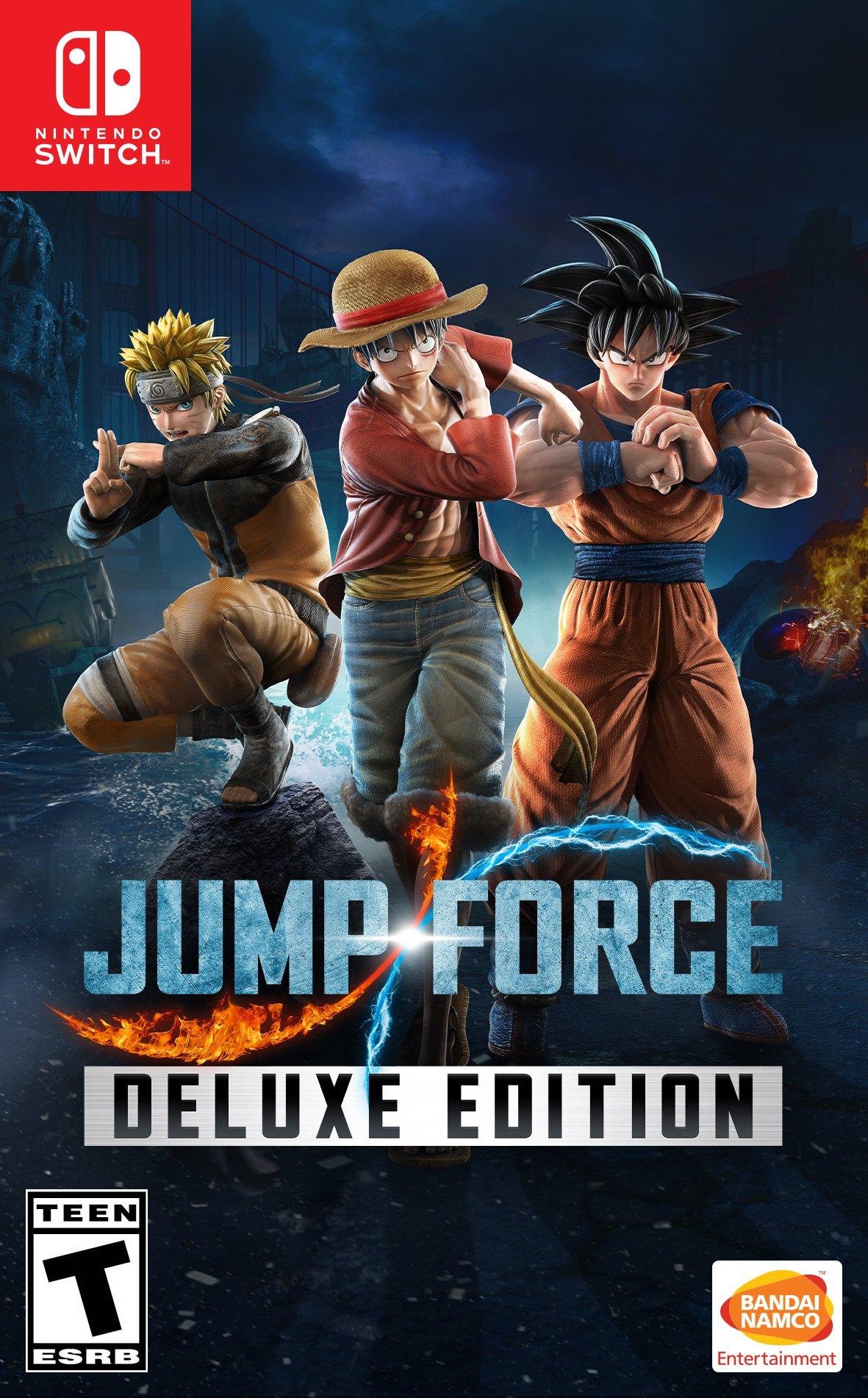 Jump force deluxe edition что входит