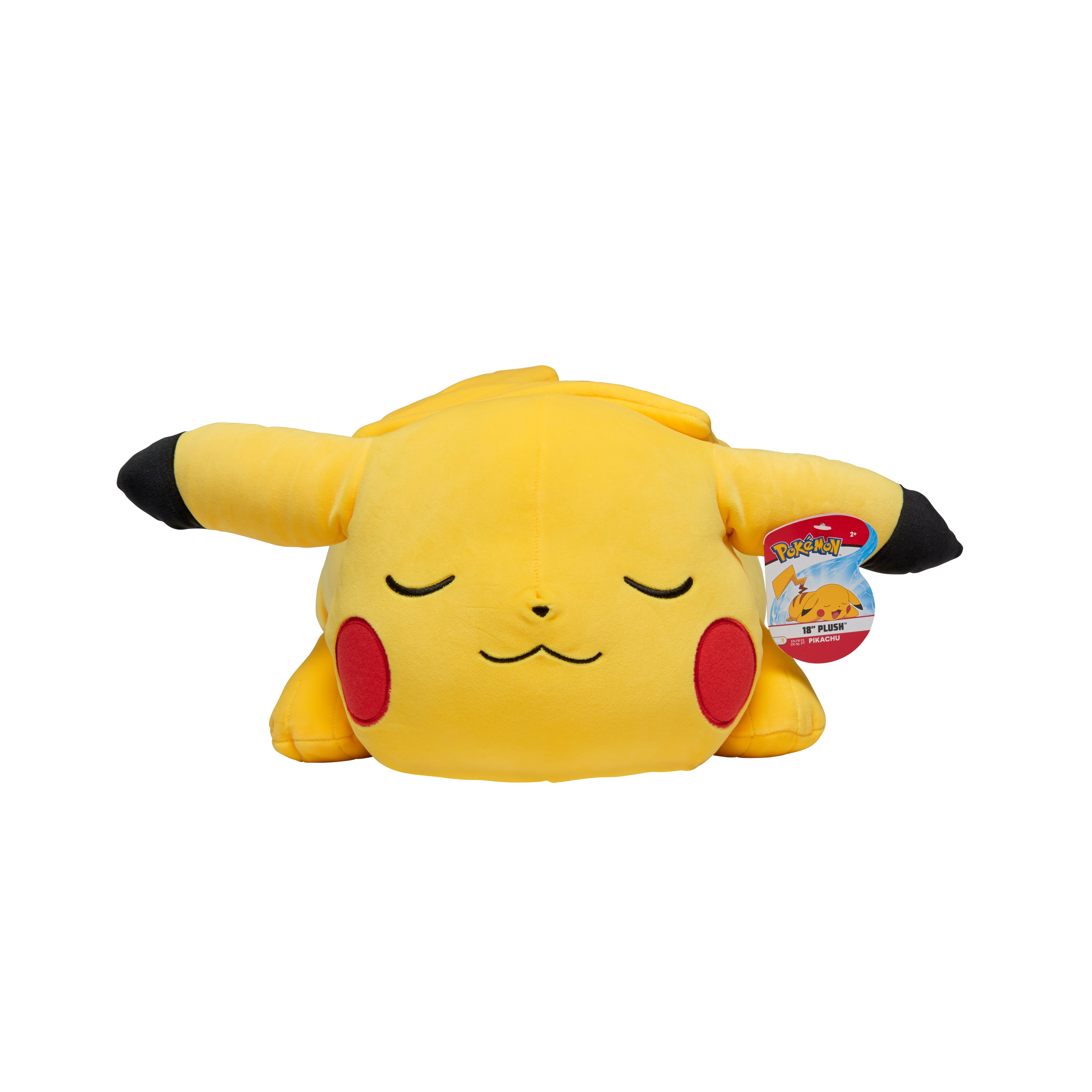 Jazwares Pokemon Sleeping Pikachu 18-in Plush