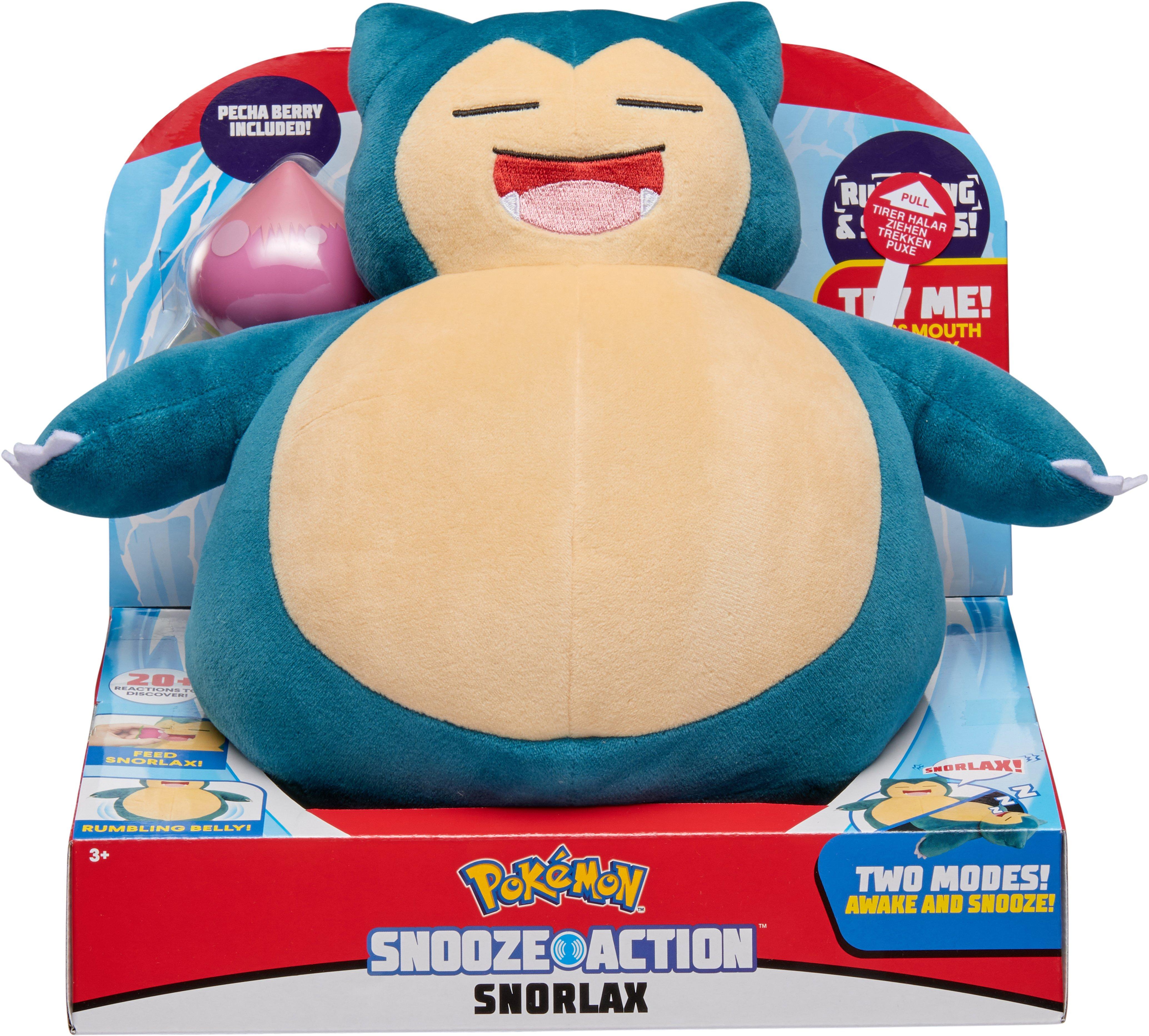pokemon snooze action snorlax