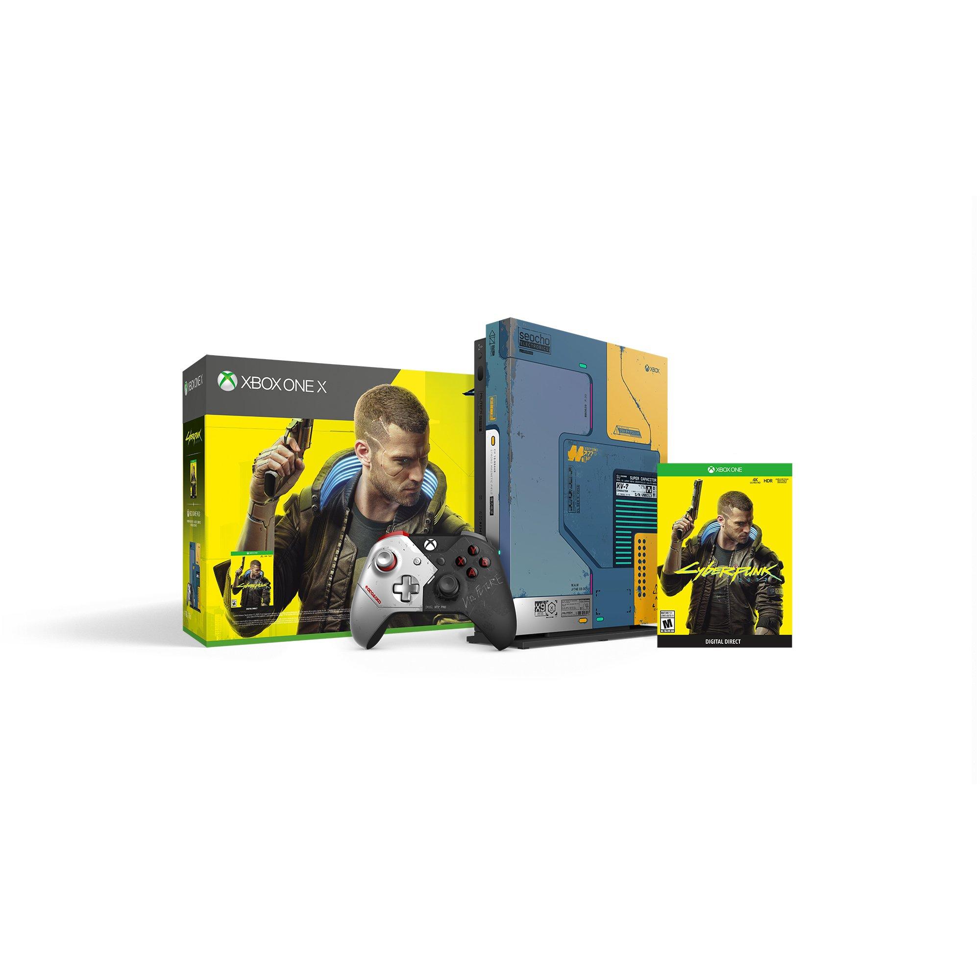 list item 2 of 5 Microsoft Xbox One X Cyberpunk 2077 Limited Edition Bundle 1TB