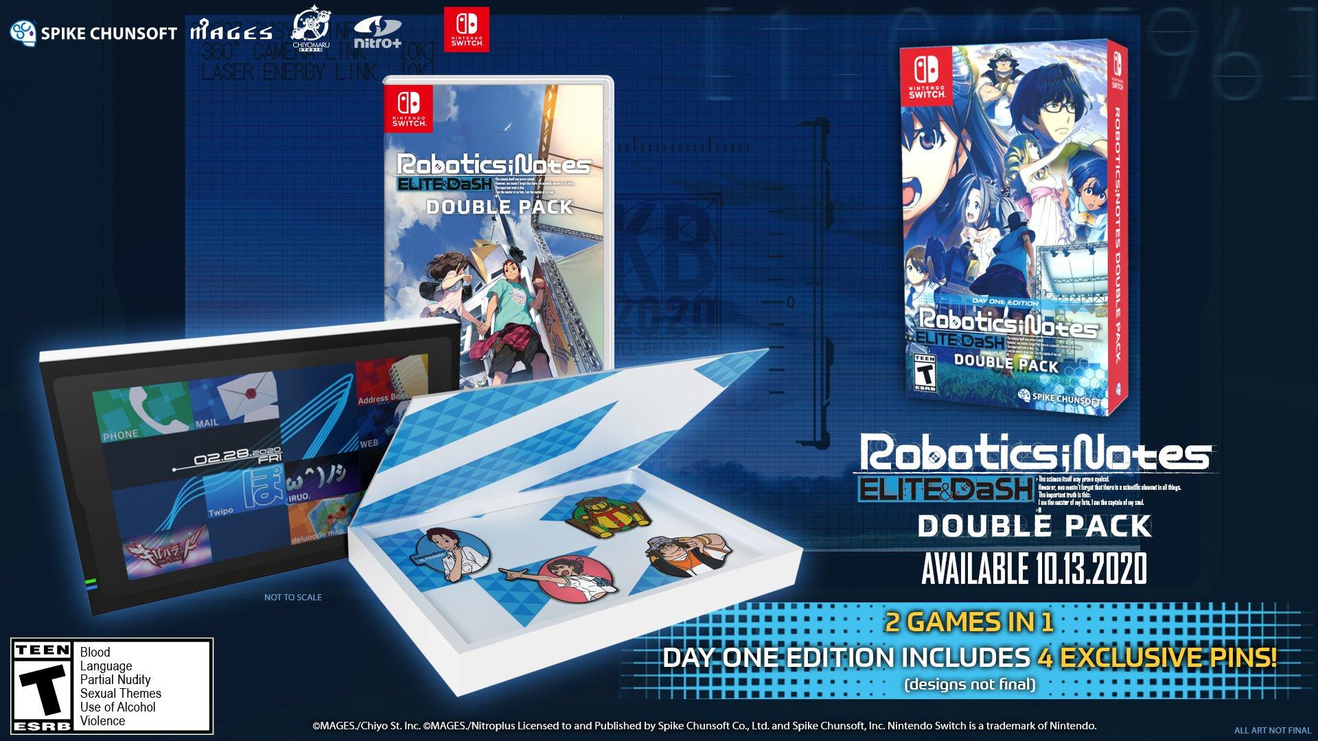 Robotics Notes Elite And Dash Double Pack Day One Edition Nintendo Switch Gamestop