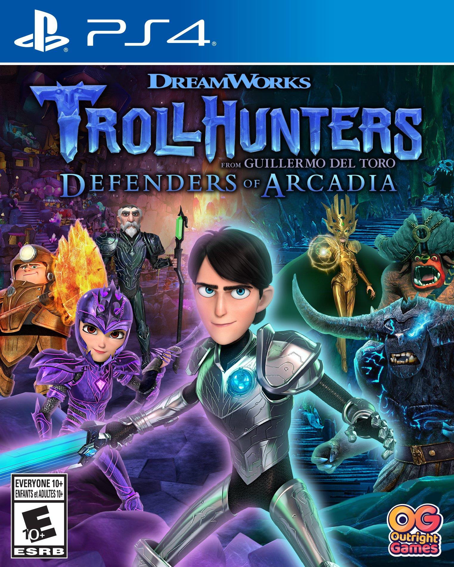 Dreamworks Trollhunters: Defenders of Arcadia cover or packaging material -  MobyGames