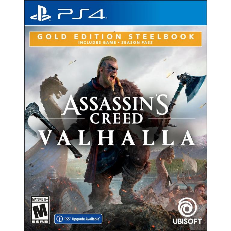 Assassin's Creed: Valhalla Gold Steelbook Edition - PlayStation 4