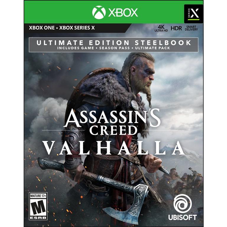 Assassin's Creed: Valhalla Ultimate Steelbook Edition - Xbox One GameStop Exclusive