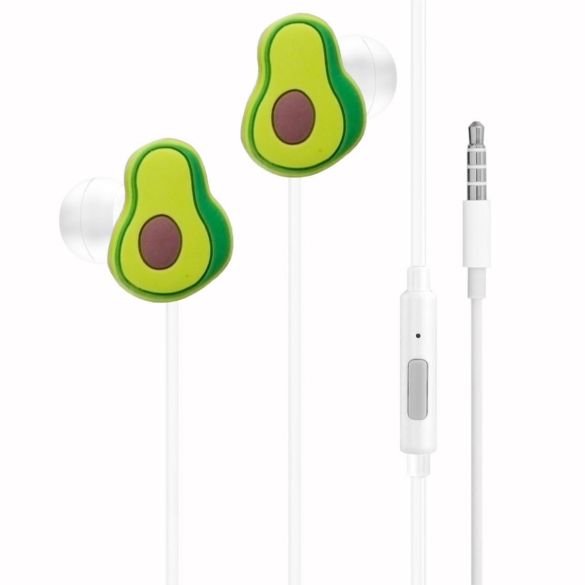 Avocado Earbuds with Mic