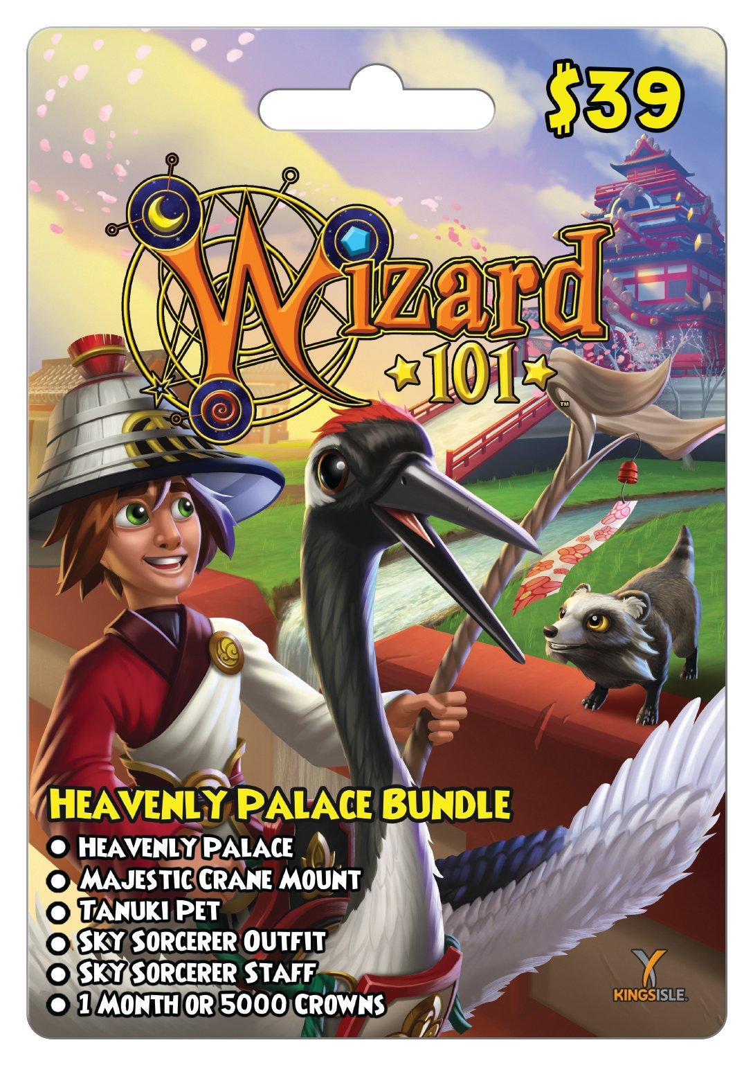 Wizard101 Heavenly Palace Bundle Card