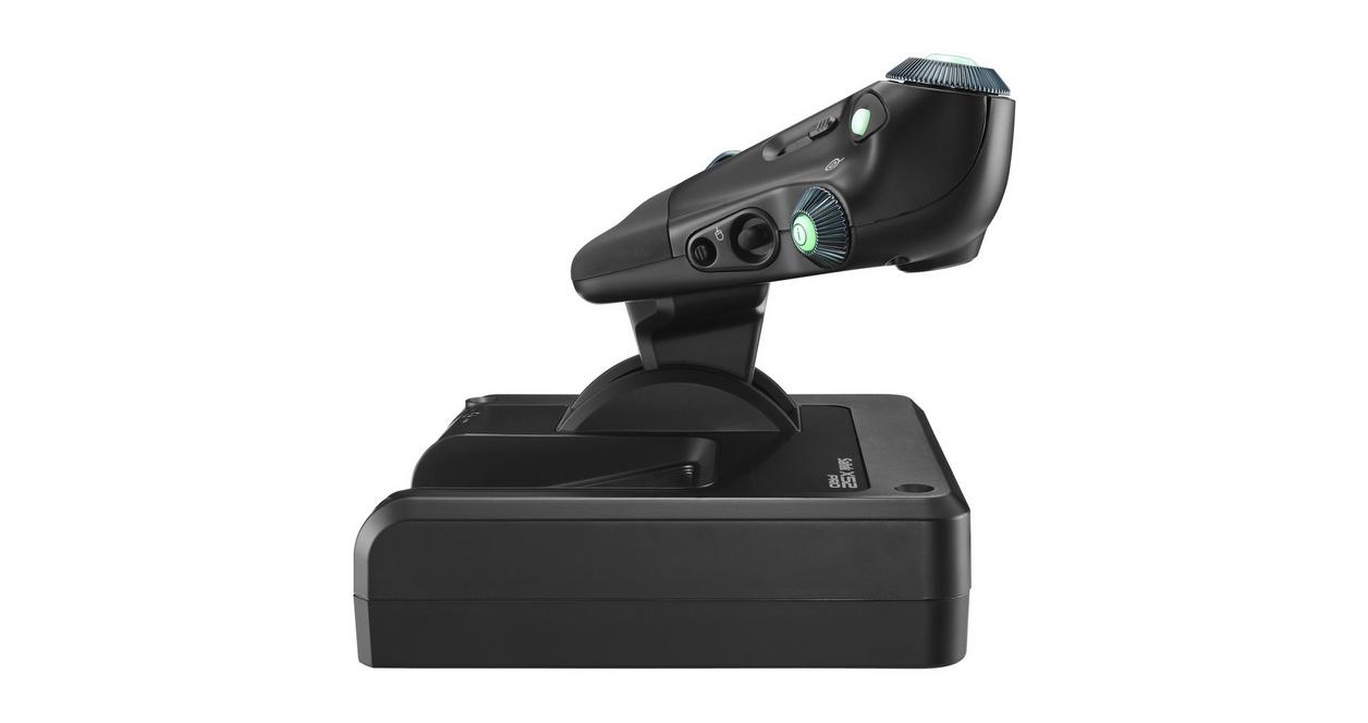 Logicool X52 hotas フライトスティック Logicool G X52 Flight and Space Simulator Throttle & Stick