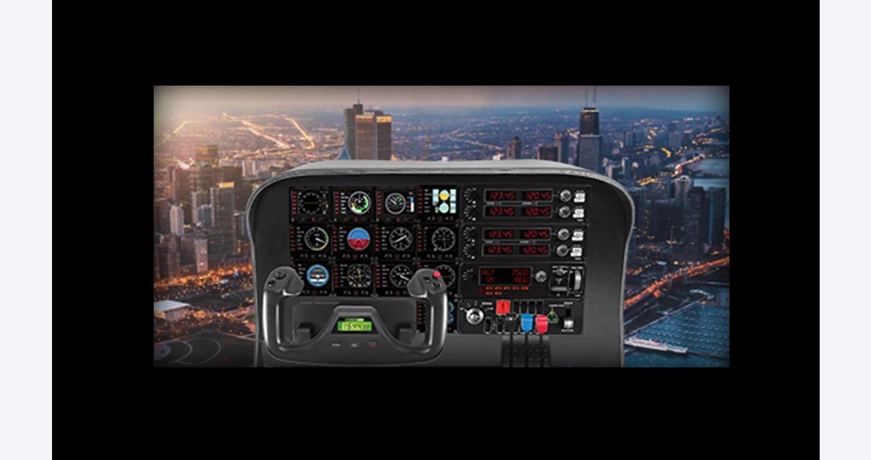 Udlevering Uundgåelig lige Logitech Flight Yoke System Professional Simulation Yoke and Throttle  Quadrant | GameStop