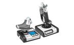 Logitech X52 H.O.T.A.S. Black and Silver Throttle and Stick Simulation Controller