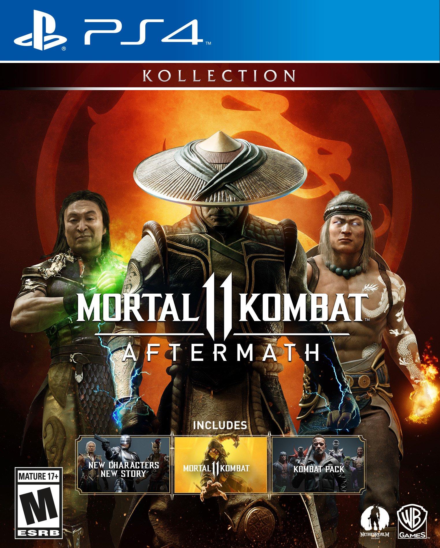 Mortal Kombat 11 Aftermath Kollection Playstation 4 Gamestop