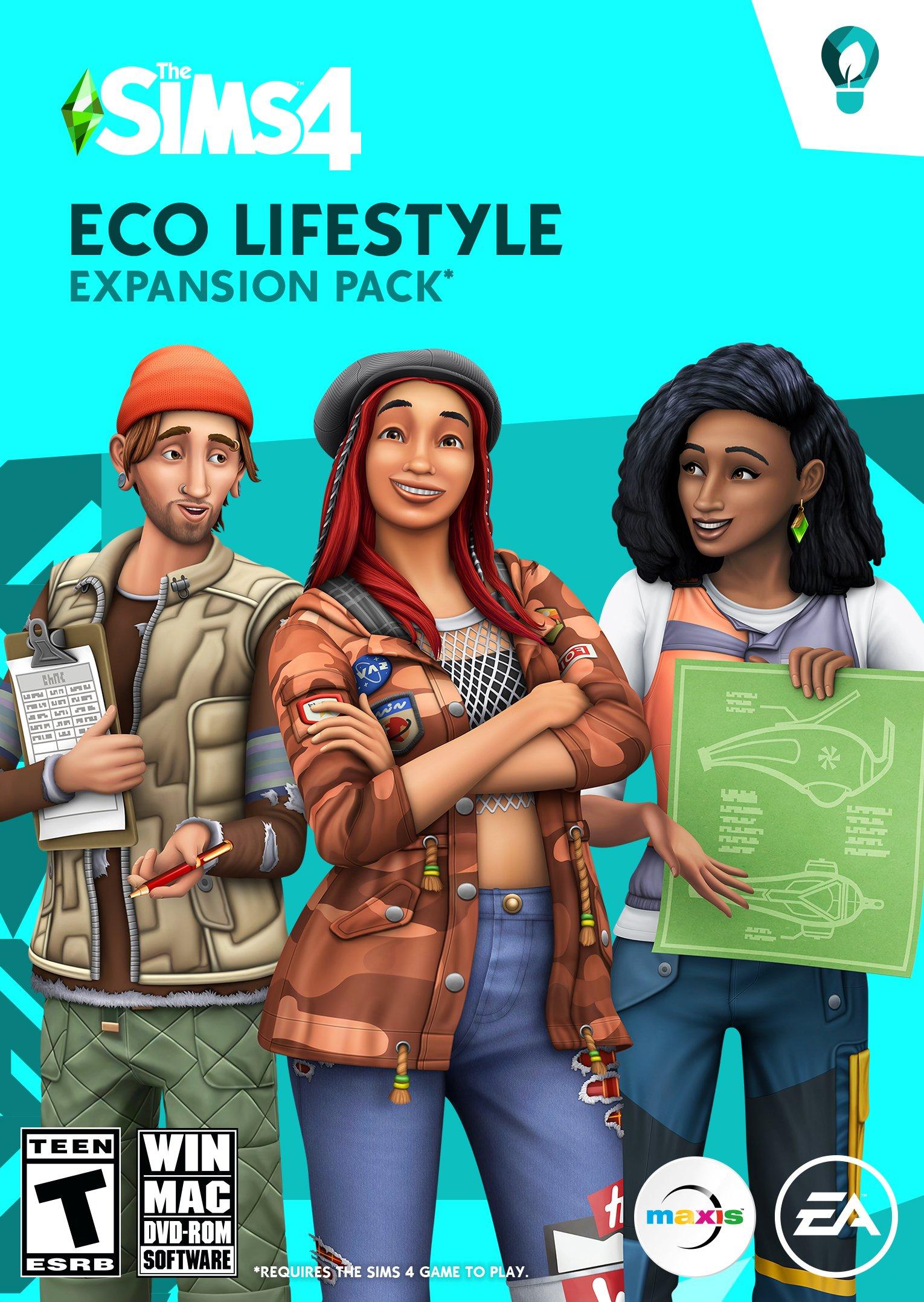 The Sims 4 Eco Lifestyle Expansion Pack PC GameStop