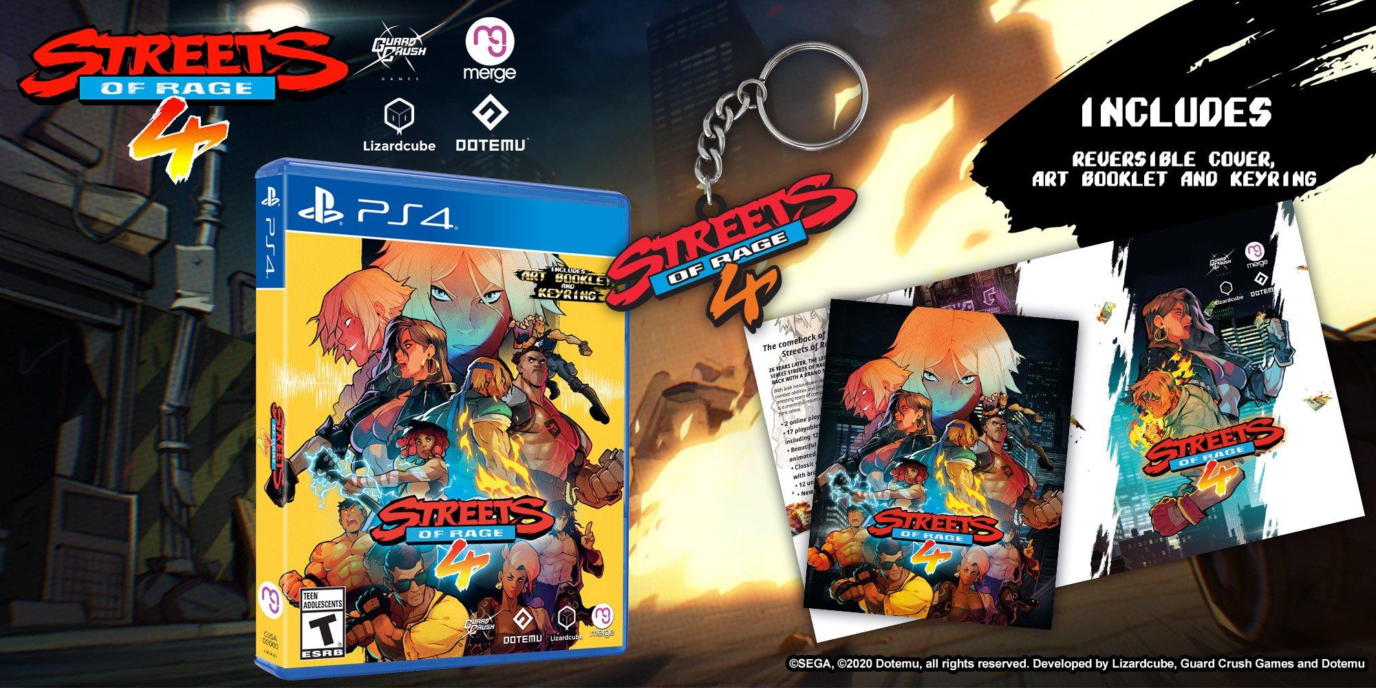 streets of rage 4 ps4 psn